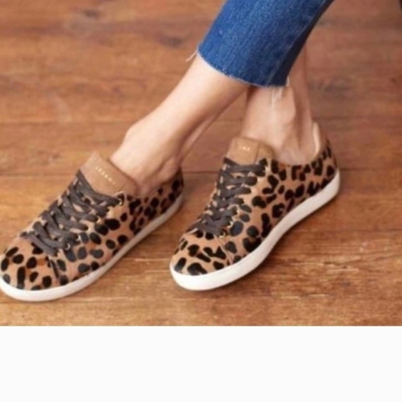 Sezane Shoes - Sezane Leopard Sneakers